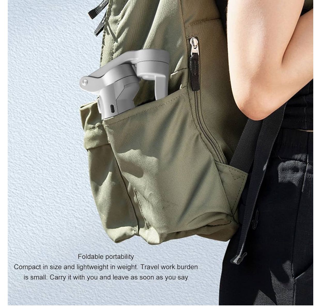 📸 F5 3-Axis Foldable Handheld Gimbal