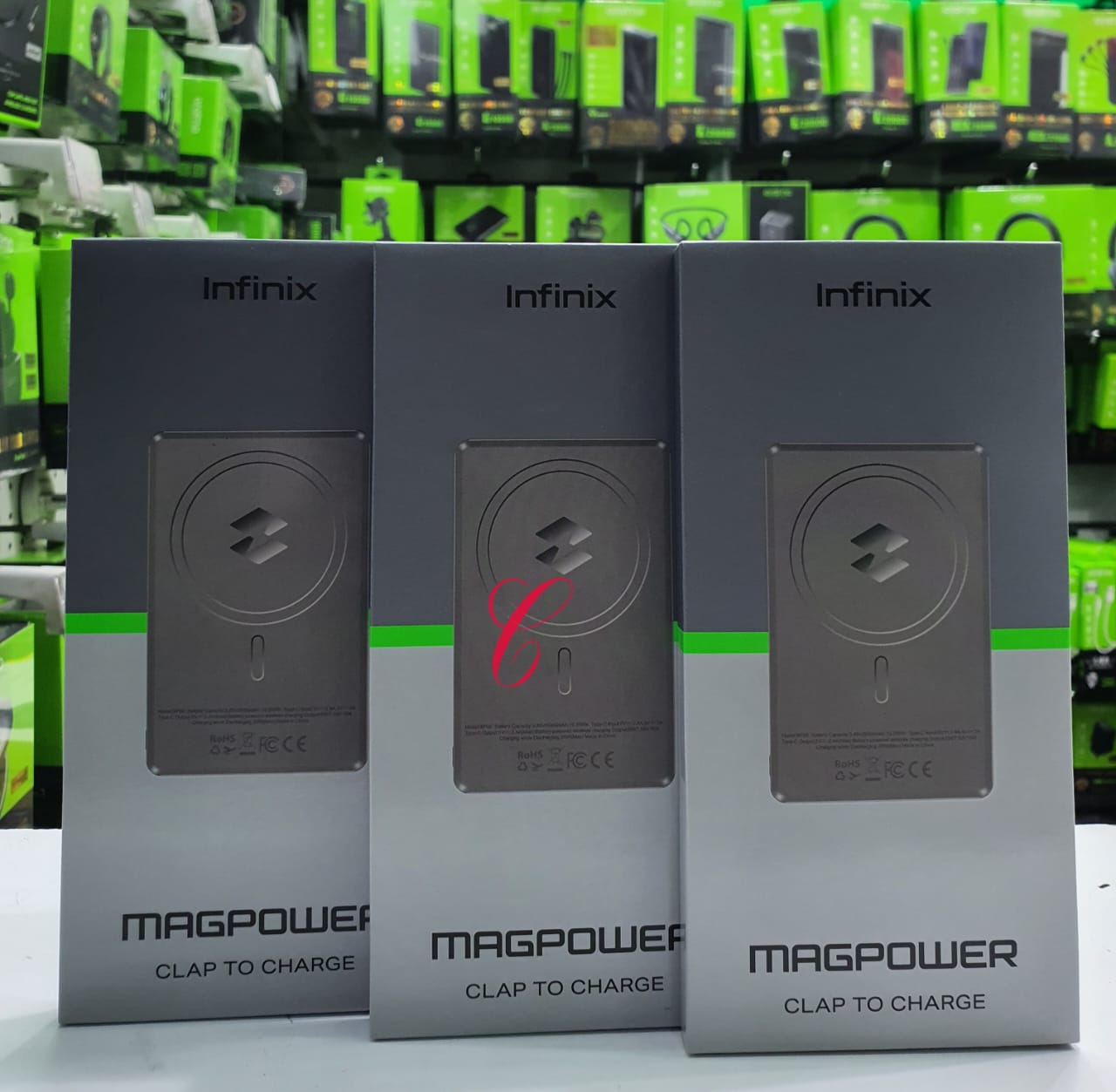 Infinix MagPower – Clap to Charge Wireless Power Bank