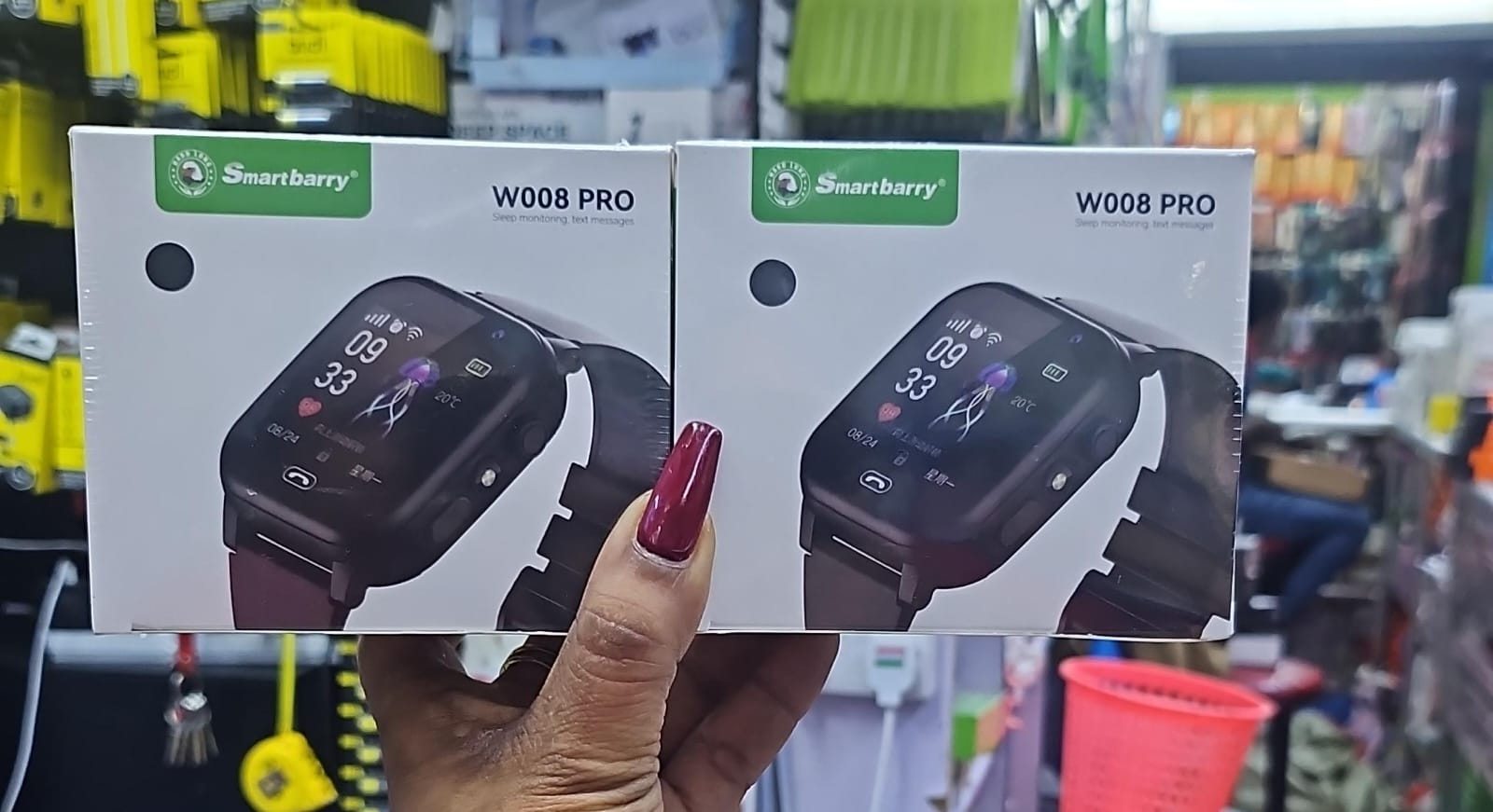 🔥 Smartberry W008 Pro Smart Watch – Touch Screen Fitness & Health Tracker