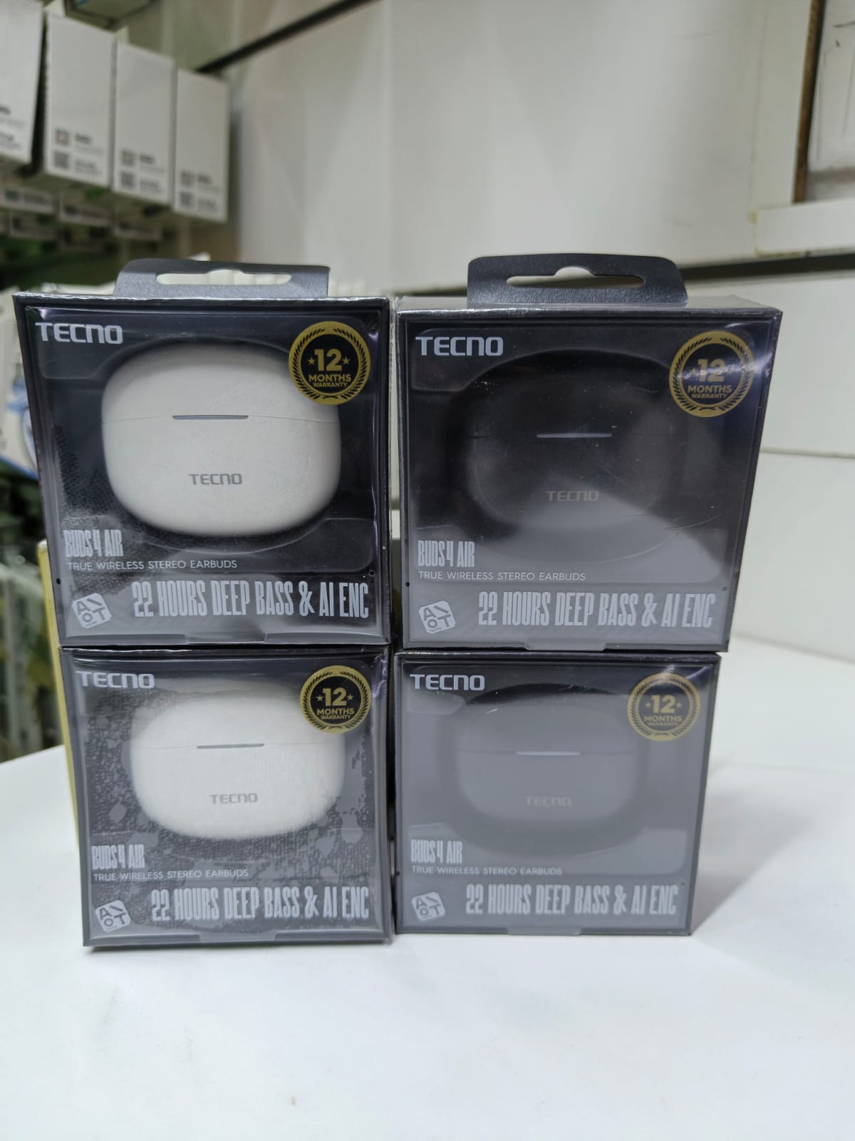 TECNO Buds 4 Air – True Wireless Stereo Earbuds