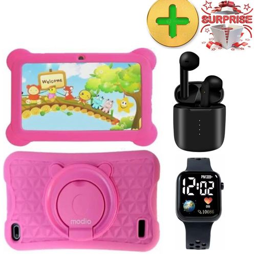 Modio KIDS STUDY TABLETS 256GB/6GB 5G WITH SIMCARD SLOT+AWESOME GIFTS