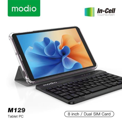 Modio M129 5G 8 Inch Tablet, 8GB RAM, 512GB Storage.