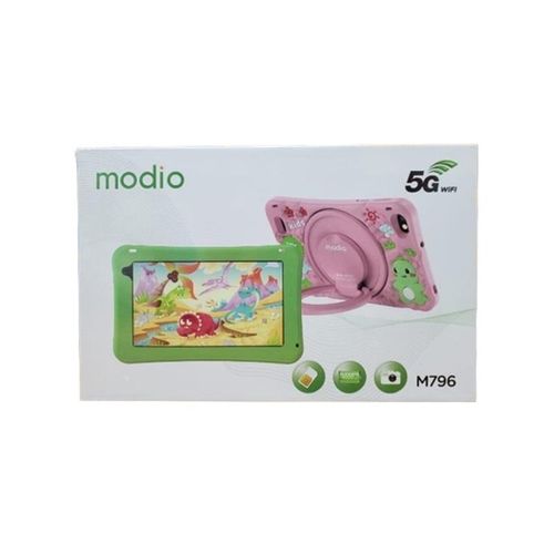 Modio KIDS STUDY TABLETS 256GB/6GB 5G 4000MAH WITH SIMCARD SLOT SILICONE COVER,TOUCH PEN