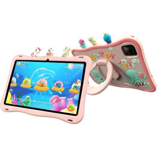 oteeto Tab 10 Kids, 10.1-Inch Display, Kids Tablet, 6GB RAM, 128GB ROM, 8000mAh Battery, Child-Friendly Design, Android 13.0
