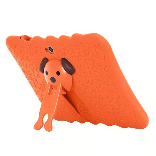 TiLECC Android 12 7 Inch Kid Tablet Dual Camera 4GB RAM 128GB 4000mAh Orange