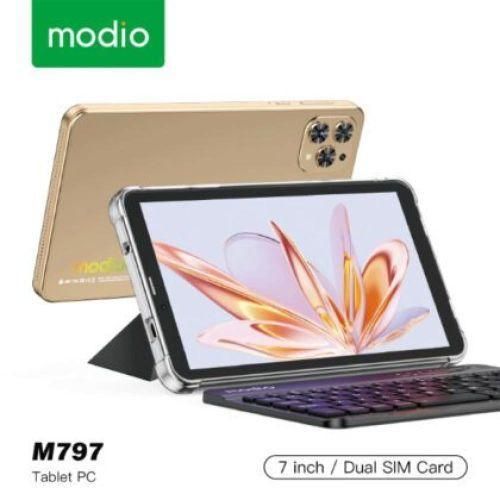 Modio  7 Inch Tablet 6GB RAM 256GB Storage 5G Dual SIM Keyboard Bundle