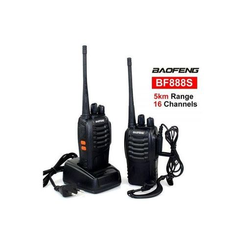 Baofeng 888S WALKIE TALKIE RADIO -5KM -2 PIECES