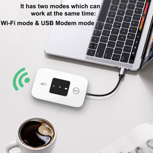4G Lte Router MIFI Wireless Wifi 2100mAh Mobile Hotspot with SIM Card Slot Hotspot Pocket WIFI 150mbps For Outdoor Home Office Travel