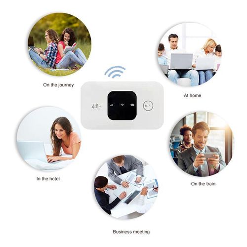 4G Lte Router MIFI Wireless Wifi 2100mAh Mobile Hotspot with SIM Card Slot Hotspot Pocket WIFI 150mbps For Outdoor Home Office Travel