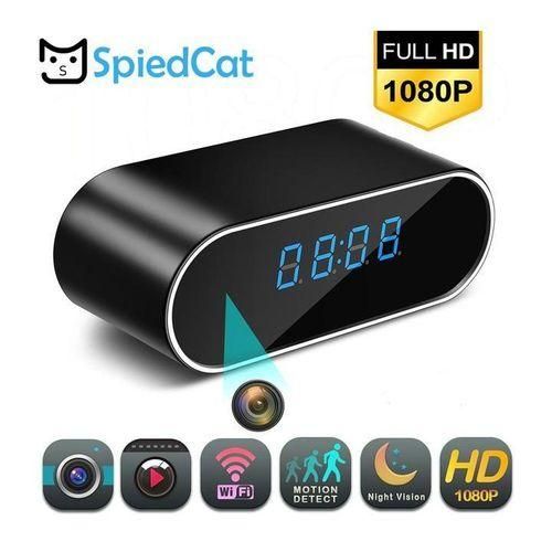 1080p Wifi Mini Camera Alarm Wireless Nanny Table Clock Security Night Vision Motion Sensor Remote Monitor Micro Home Security