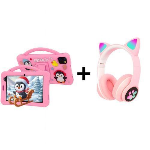 Telzeal P701 Tablet 7 Inch Display 1024*600 Pixel High Definition Android 13.0 Kids Leaning Childrens Tablet PC 6GB RAM Memory 256GB ROM Storage LCD Dual Camera 3000mAh High Capacity 2.0MP Front 5.0MP