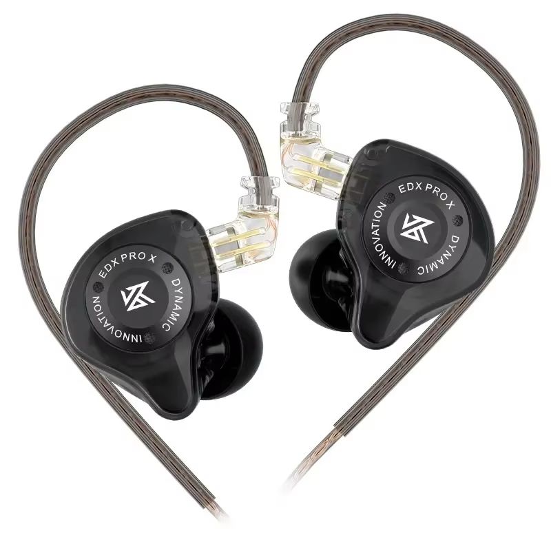 KZ EDX PRO X Dynamic Drive Earphone HIFI Bass Earbud Sport Music Cancelling Headsets 2PIN Cable KZ ZSTX ZSN PRO X EDC EDA ZVX
