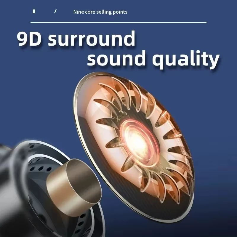 Wireless Earphones J18 In Ear TWS Bluetooth Ture Sport Headphones HiFI Stereo Game Waterproof Headset With Microphone