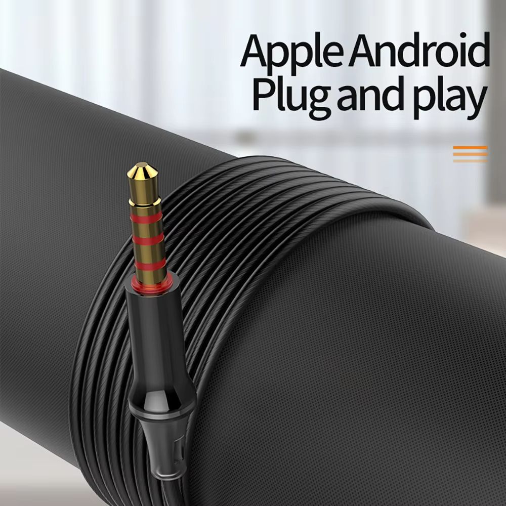 3.5mm Wired Headphones Noise Canceling In-Ear Sports Earphone Dual Driver Bass Stereo Gaming Headset HiFi Music Earbuds With Mic