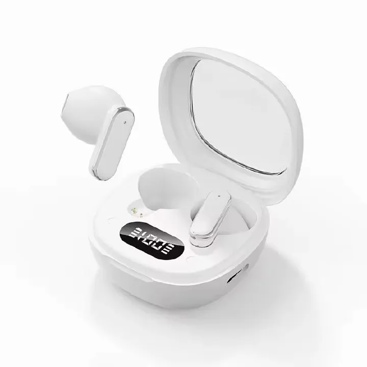 Q5 Stylish HIF Surround Sound Wireless Bluetooth Earphones Digital Display Long Battery Life Custom Fit Universal Compatibility