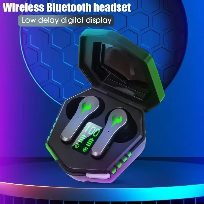 Original N35 Wireless Bluetooth 5.3 Headphones Noise Reduction Touch Control Earbuds Gaming Headset Music HD Calling Earphone