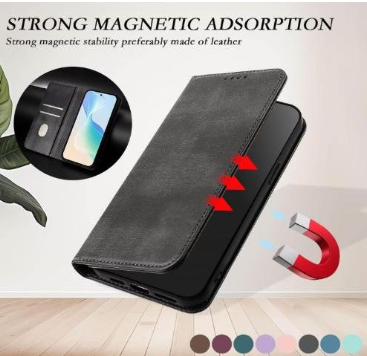Luxury Leather Flip Wallet Cover Case–Kickstand, Card Slots, Magnetic Close For Samsung Galaxy S5 S6 S7 S7 Edge S8 S8 Plus S9 S9 Plus S10 S10e S10 Lite Note 8 Note 9 Note 10 Note 10 Plus Note 10 Lite
