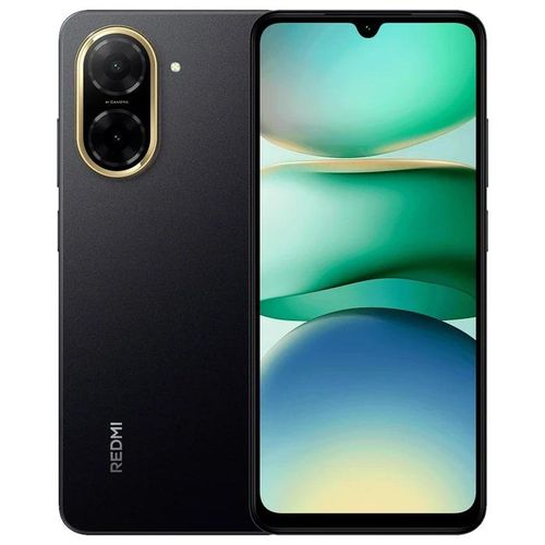 XIAOMI Redmi A5 Display 6.88" 4GB + 128GB Dual SIM 32MP main camera 8MP front camera 5200mAh battery Side fingerprint sensor USB Type-C Phones SmartPhone, a brand new black colour Redmi phone