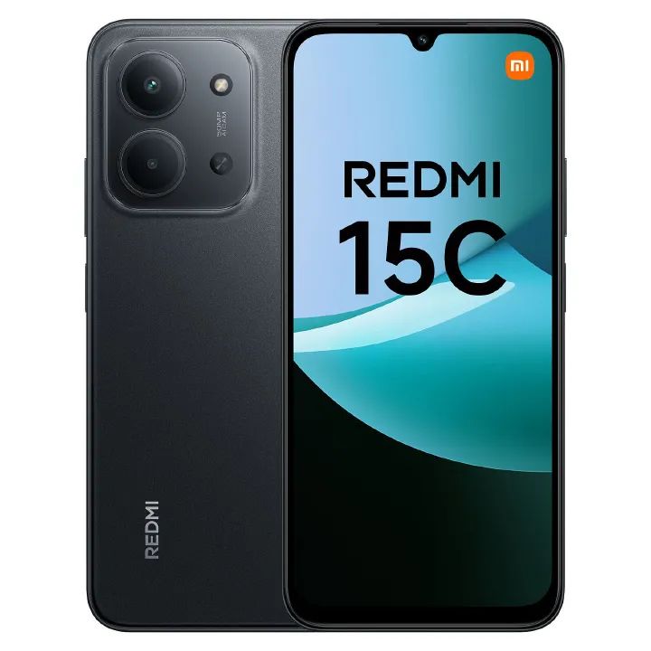 REDMI 15C 128GB Storage UPTO 8GB(4+4GB Extended) Ram 6.9'' LCD 50MP Main Camera 6000mAh 33W Fast Charger Android 15 Xiaomi Hyper OS 2 Side Fingerprint smart phones
