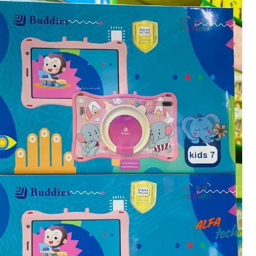 [Black Friday Deal] NEW ARRIVAL BUDDIES KIDS 7 STUDY TABLET 5G WIFI TABLETS 8GB RAM / 256GB ROM STORAGE With BOTH SIM CARD SLOT AND MEMORY CARD SLOT,  ANDROID TAB FOR LEARNING AND FUN