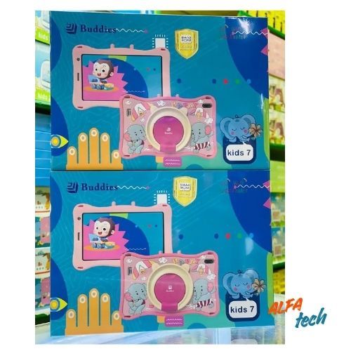 NEW ARRIVAL BUDDIES KIDS 7 STUDY TABLET 5G WIFI TABLETS 8GB RAM / 256GB ROM STORAGE With BOTH SIM CARD SLOT AND MEMORY CARD SLOT,  ANDROID TAB FOR LEARNING AND FUN