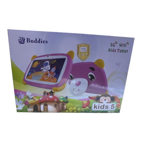 BUDDIES KIDS  2, KIDS 4 , KIDS 5 AND KIDS 6 STUDY 5G WIFI TABLETS RAM 8GB,ROM 256GB With BOTH SIM CARD SLOT AND MEMORY CARD SLOT. A LEARNING TABLET|KIDS TAB|EDUCATIONAL TABLET