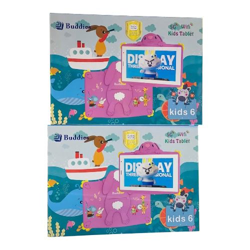 BUDDIES KIDS  2, KIDS 4 , KIDS 5 AND KIDS 6 STUDY 5G WIFI TABLETS RAM 8GB,ROM 256GB With BOTH SIM CARD SLOT AND MEMORY CARD SLOT. A LEARNING TABLET|KIDS TAB|EDUCATIONAL TABLET