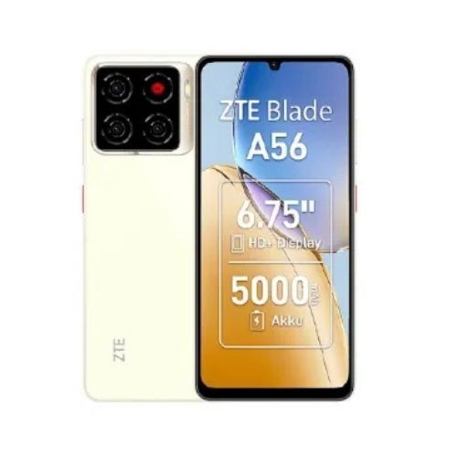 🔥 BLACK FRIDAY DEAL ZTE Blade A56 (4GB RAM + 128GB ROM) 6.75’’ HD+ 90Hz Display | 13MP AI Camera | 5000mAh Battery | Dual SIM 4G | Android 15 Smartphone (2025 Model)