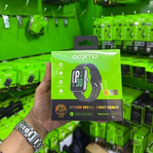 (BLACK FRIDAY BEST OFFERS)Oraimo Watch 5 Lite Smart Watch Smartwatch OSW-804 2.01'' Screen Bluetooth Durable Waterproof Dust proof|Waterproof | Long Battery Life | Super Deal 🔥