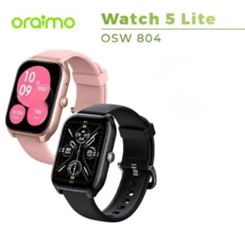 (BLACK FRIDAY BEST OFFERS)Oraimo Watch 5 Lite Smart Watch Smartwatch OSW-804 2.01'' Screen Bluetooth Durable Waterproof Dust proof|Waterproof | Long Battery Life | Super Deal 🔥
