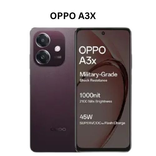 Brand New OPPO A3x 4GB RAM+ 64GB ROM 6.67" 90Hz Snapdragon 6s 4G Gen1 Android 14 45W 5100mAh Type-C Charge Smart Phones Side Fingerprint and Face Unlock phone|A3X OPPO|