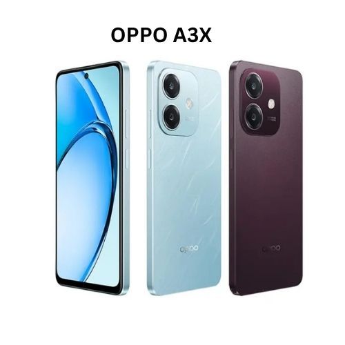 Brand New OPPO A3x 4GB RAM+ 64GB ROM 6.67" 90Hz Snapdragon 6s 4G Gen1 Android 14 45W 5100mAh Type-C Charge Smart Phones Side Fingerprint and Face Unlock phone|A3X OPPO|