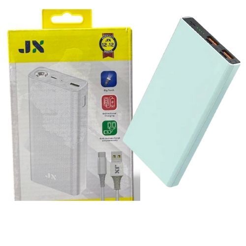 JX Power Bank 6000mAh 10000mAh | PB06 PB10 Dual USB Fast Charge | LED Display | Portable Battery Pack | Black Friday Offer 🔋