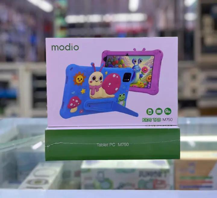 🎁🔥 MODIO M750 Kids Tablet (2025 Edition) | 6GB+256GB | 7" HD Display | 4G LTE + WiFi | Dual Camera | Kid-Proof Case | Parental Control | Educational Learning Tab | Black Friday Deals 💥