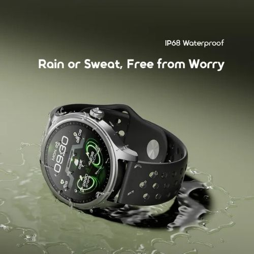 Oraimo Watch 6R Smart Watch 1.39” HD TFT, Bluetooth Calls, Heart Rate & SpO2, IP68 Waterproof, 7-Day Battery – Christmas Offer