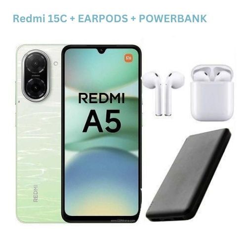 Xiaomi Redmi A5 128GB 4GB RAM 6.88 Inch Display 32MP Camera 5200mAh Dual SIM Smartphone