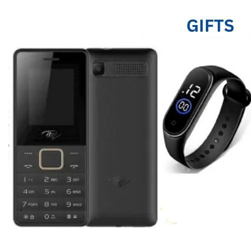 ITEL 2160 Dual SIM Kabambe | Mulika Mwizi | 1000mAh Long Battery | Wireless FM | Bright Torch | Rear Camera | MP3/MP4 Player | Durable ITEL2060 SMALL Phone