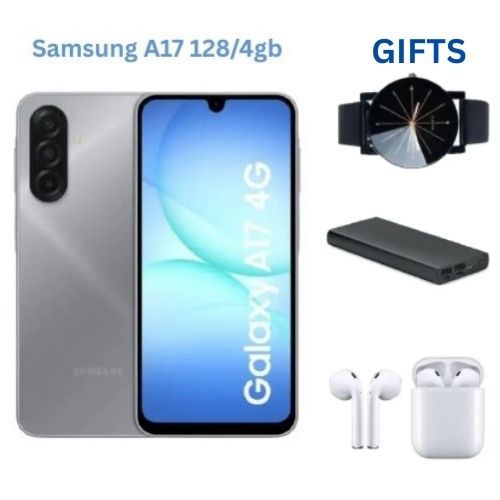 [Valentine Offers] Samsung Galaxy A17 5G 6.7'' 128 GB ROM + 4 GB RAM 5000 mAh 50 MP+ 13 MP camera Android 15 Exynos 1330Octa-core Super AMOLED Fingerprint (side-mounted) smartphones, samsung a17 128/4