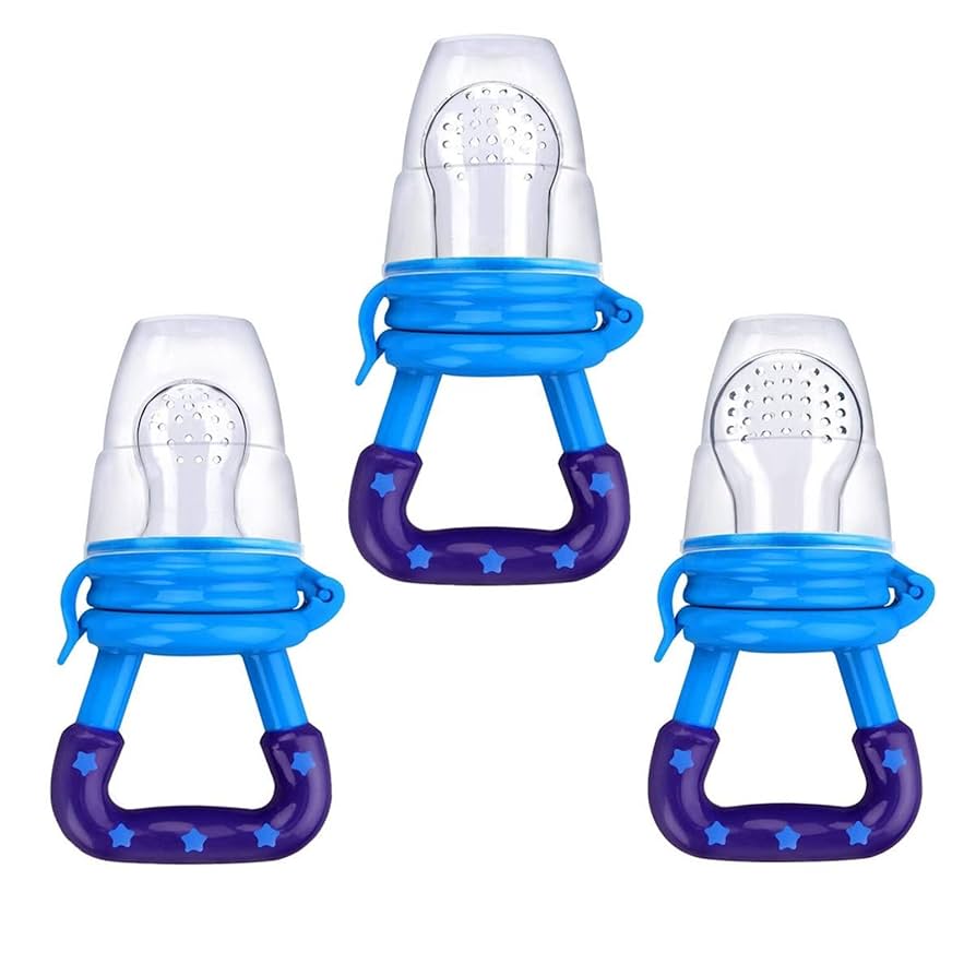 Baby Food Feeder Fruit Feeder Pacifier Infant Teething Toy Teether Includes Additional Silicone