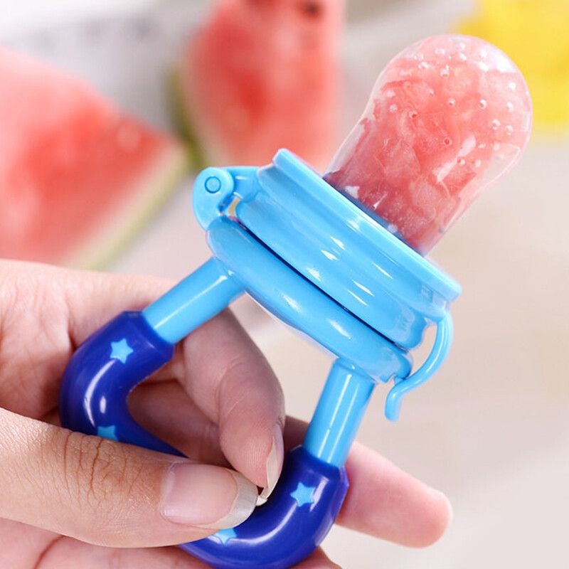 Baby Food Feeder Fruit Feeder Pacifier Infant Teething Toy Teether Includes Additional Silicone
