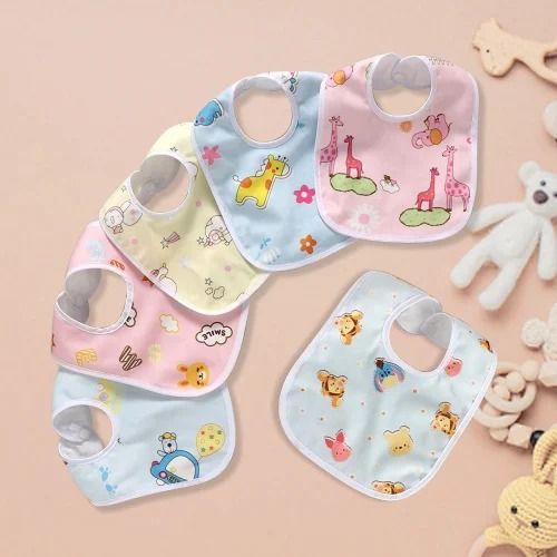 3-Pack Soft Baby Bibs – Absorbent, Washable & Comfortable Feeding Set