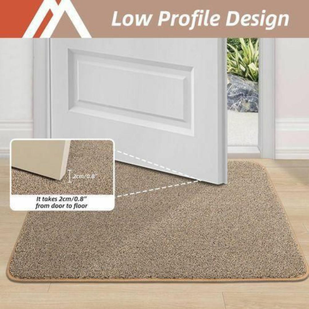 Mac Carpet PREMIUM BROWN WOVEN ELEGANT DOOR MAT BEDROOM KITCHEN MAT CORRIDOR LIVING ROOM FLOOR DOOR MATS
