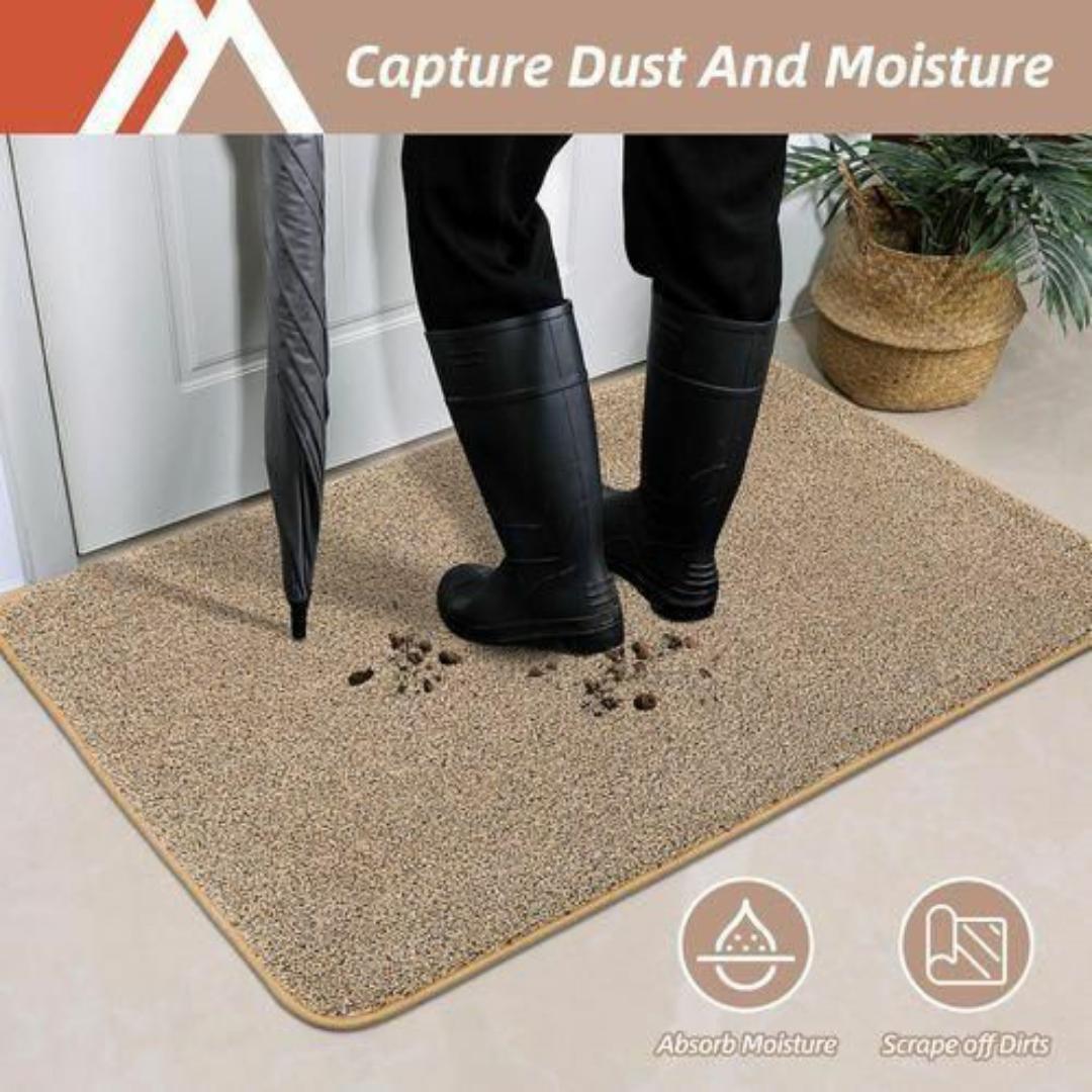 Mac Carpet PREMIUM BROWN WOVEN ELEGANT DOOR MAT BEDROOM KITCHEN MAT CORRIDOR LIVING ROOM FLOOR DOOR MATS