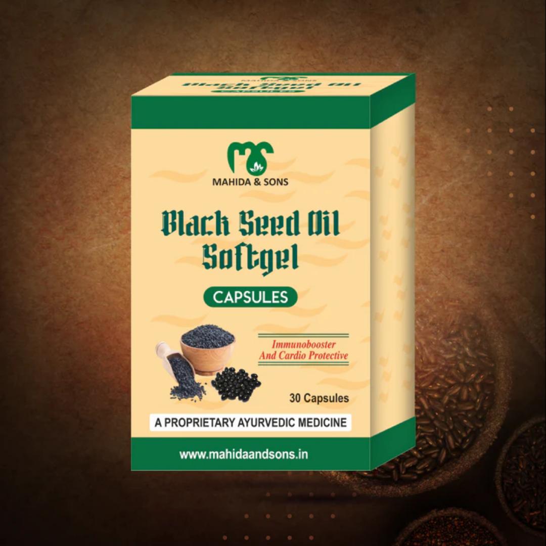 BLACK SEED OIL CAPSULES ( Kalonji Capsules ) 30'S