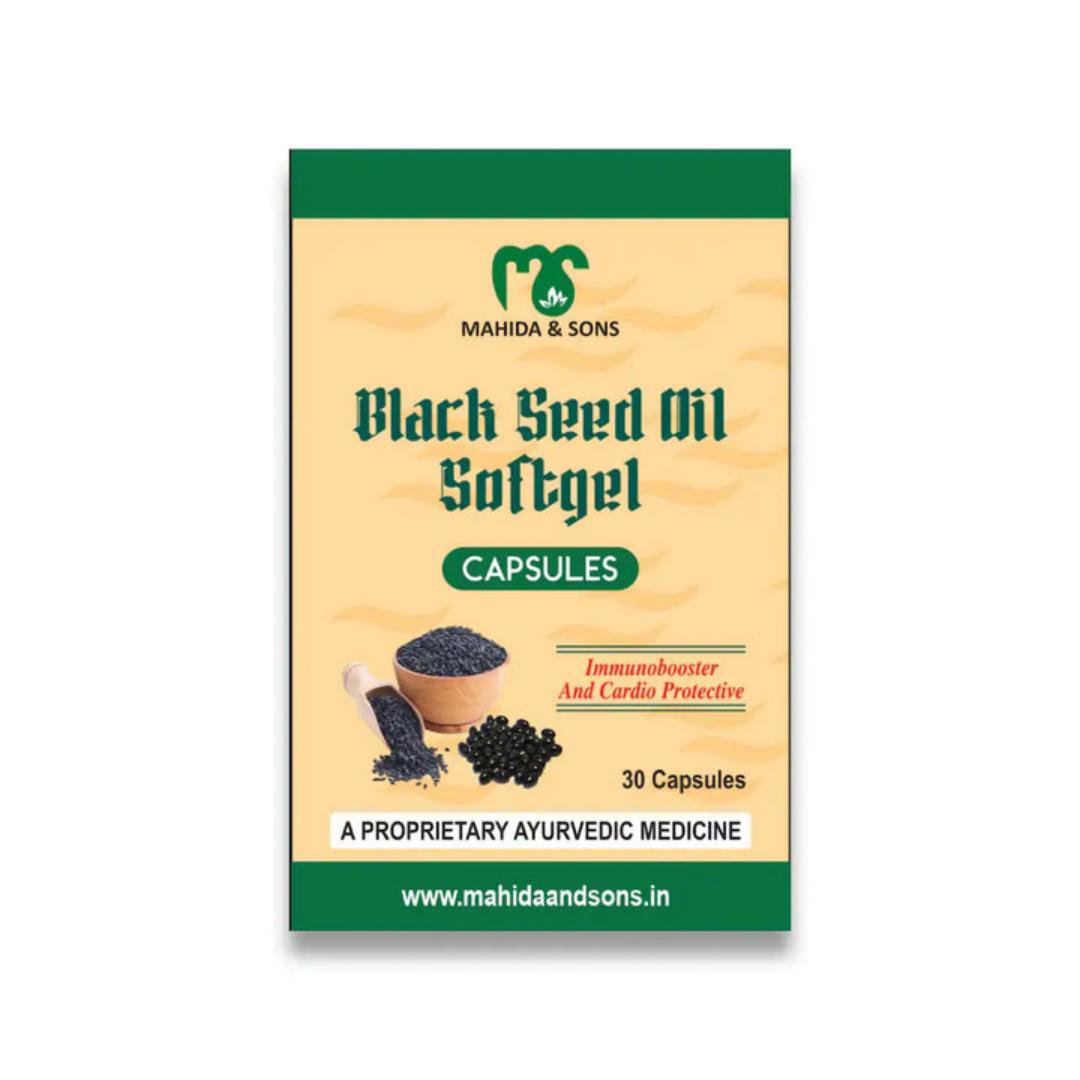 BLACK SEED OIL CAPSULES ( Kalonji Capsules ) 30'S