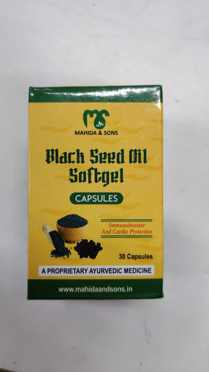 BLACK SEED OIL CAPSULES ( Kalonji Capsules ) 30'S