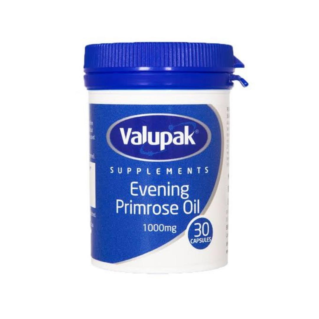 EVENING PRIMROSE OIL Capsules 1000 MG 30's