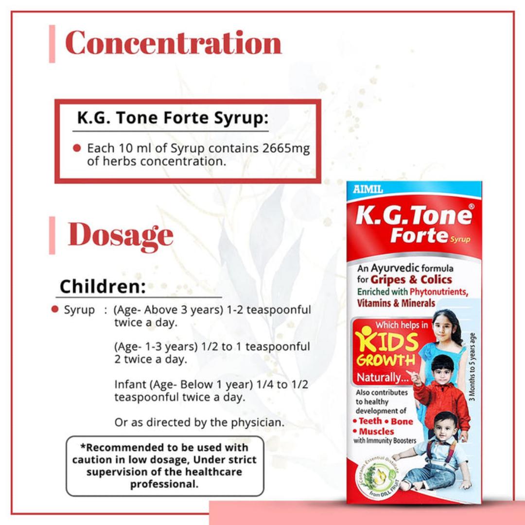 Aimil K.G. Tone Forte Syrup 100ML
