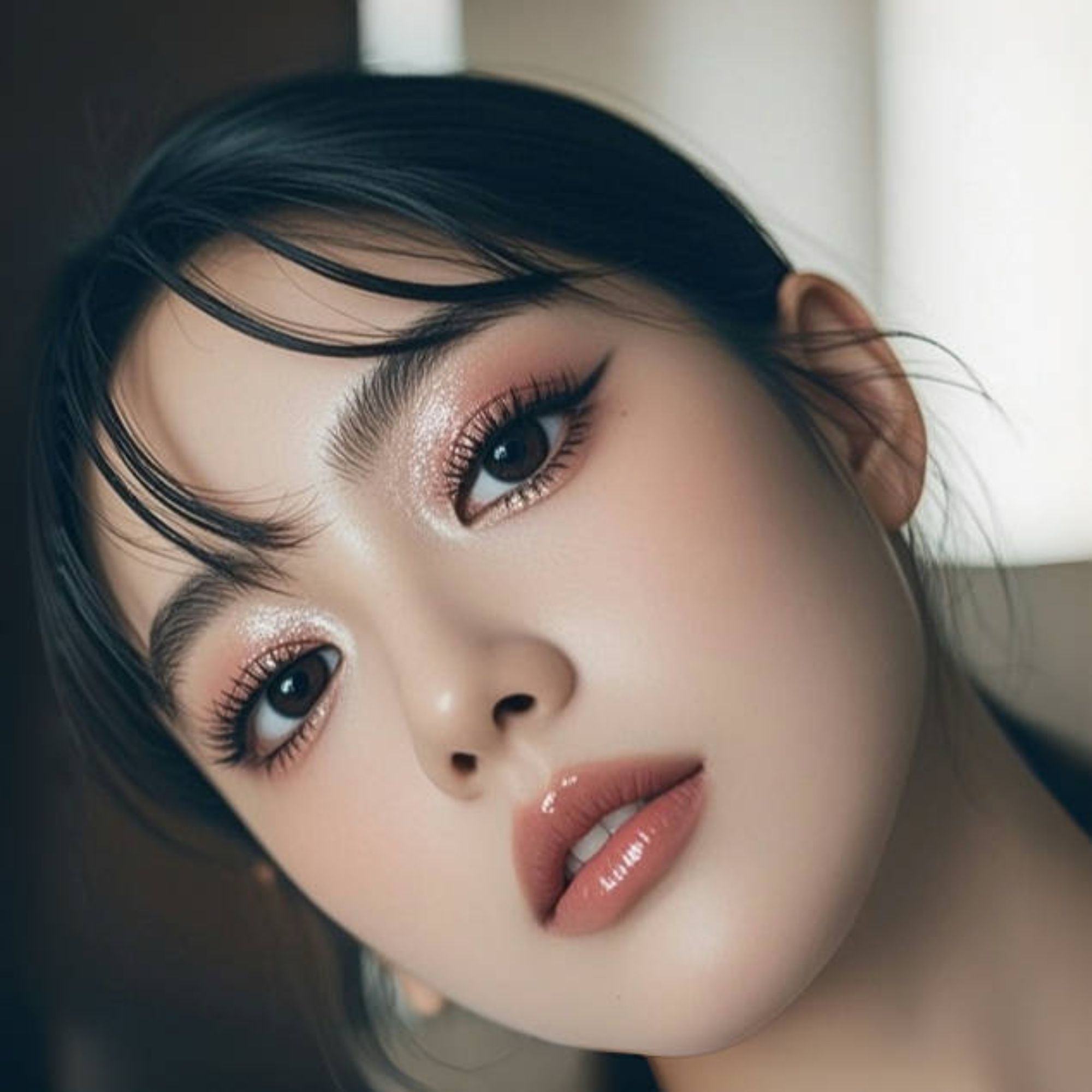 10-Pack Dense Crisscross False Eyelashes 13mm Hard Core Fake Lashes for Makeup