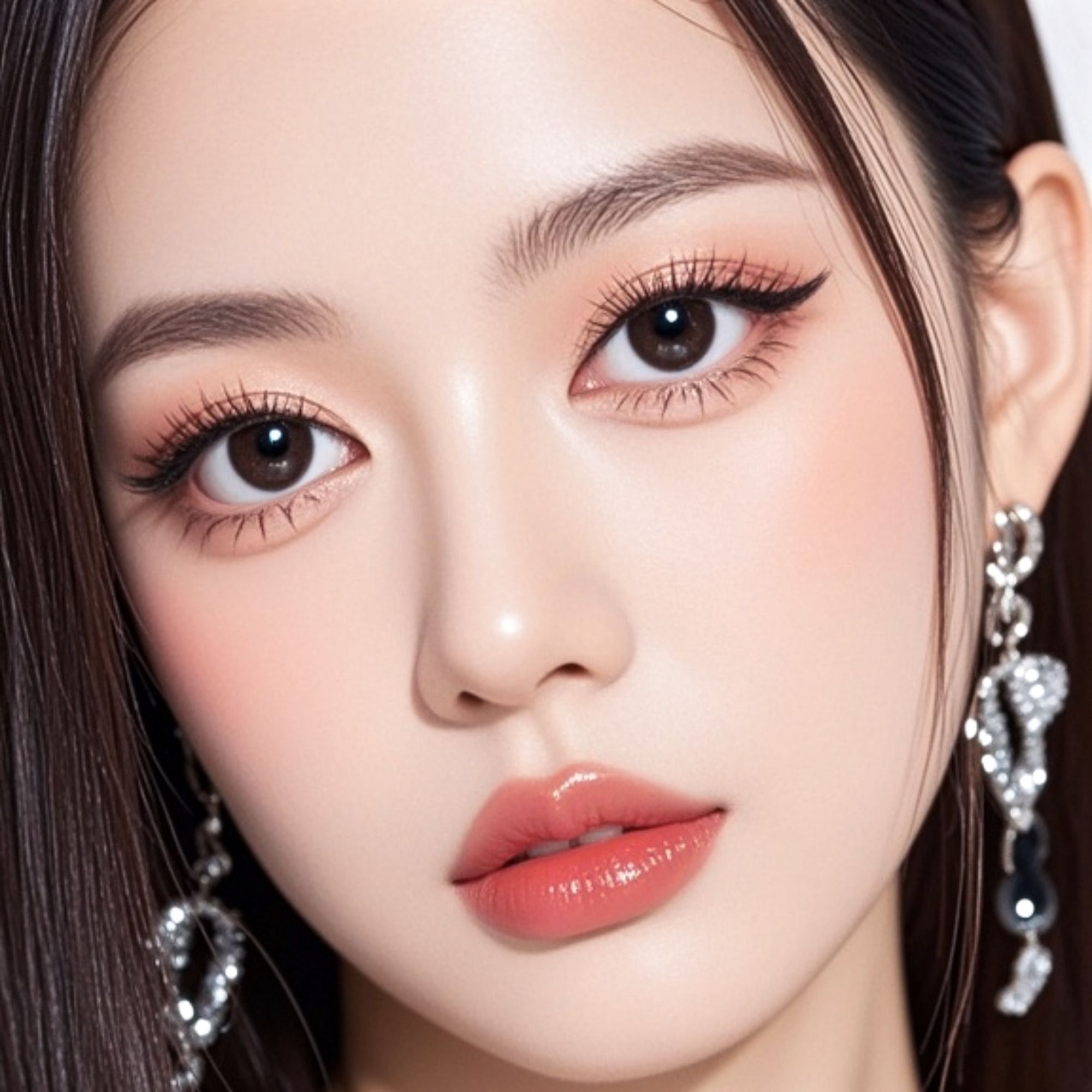 10-Pack Dense Crisscross False Eyelashes 13mm Hard Core Fake Lashes for Makeup